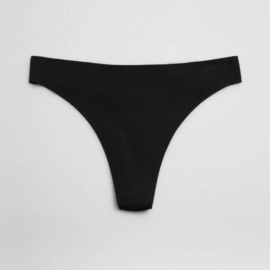 tanga algodón cortado al láser, 100% invisible, ysabel mora.