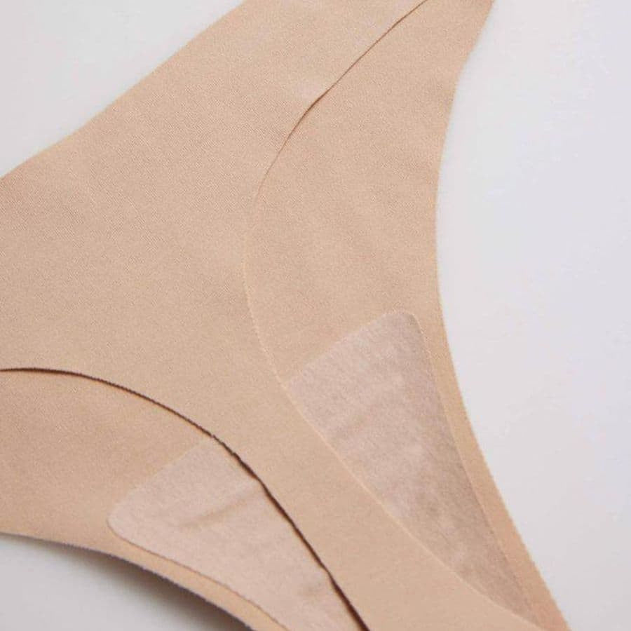 tanga algodón cortado al láser, 100% invisible, ysabel mora.